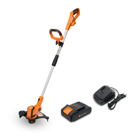 Триммер  аккумуляторный VILLARTEC СА20 SET: AS202, AC202