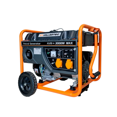 Генератор бензиновый VILLARTEC GG3400W , 2,6 кВт